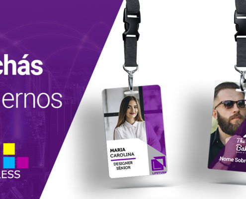 Modelos de Crachás Modernos